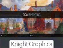 Tablet Screenshot of knight-graphics.co.uk